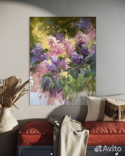 Большая картина маслом 