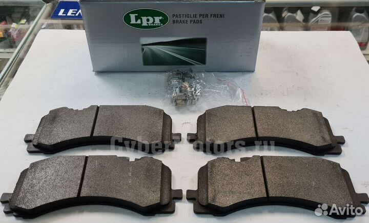 Колодки тормозные передние 400мм диски Audi Q7