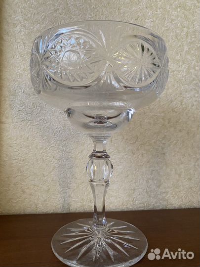 Ваза для фруктов на ножке СССР