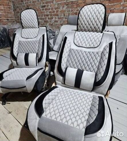 Чехлы на сиденье авто из Алькантары