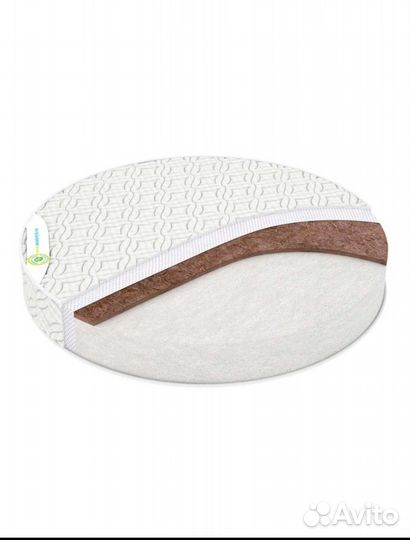 Матрас детский круглый