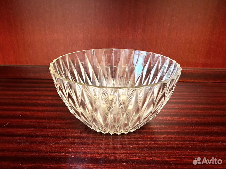 Салатник средний и большой, стекло СССР