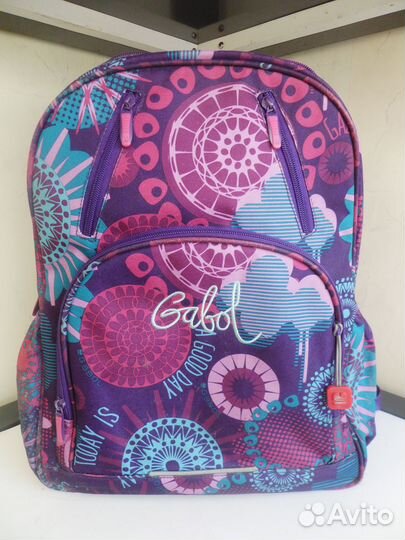 Рюкзак Gabol + рюкзак-мешок, цена за все