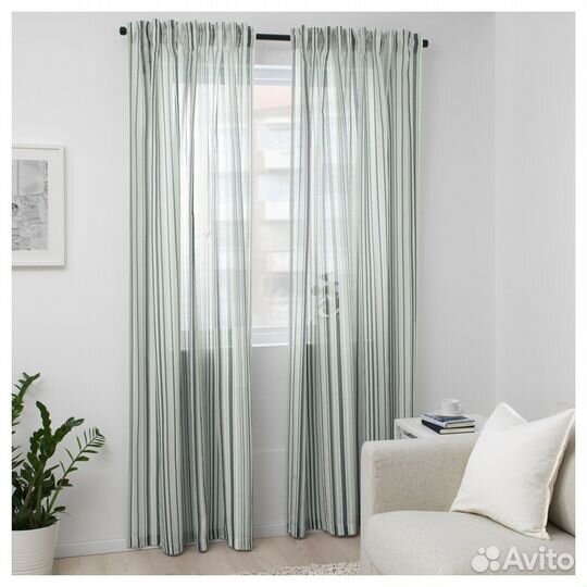 Текстиль Икеа - гардины, чехлы на подушки - новые