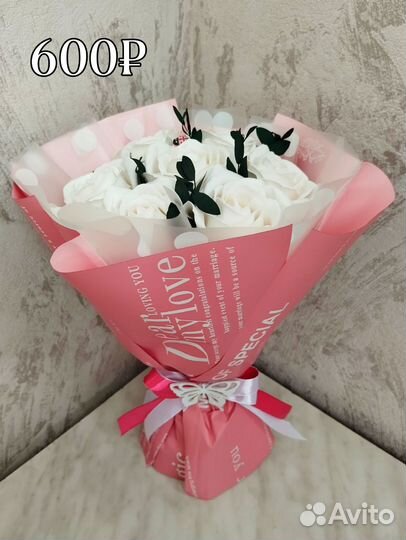 Букеты из мыльных цветов / мыльные букеты