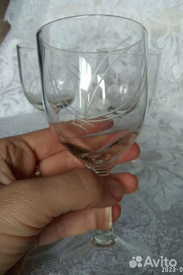 Фужер, винный бокал 4шт. СССР