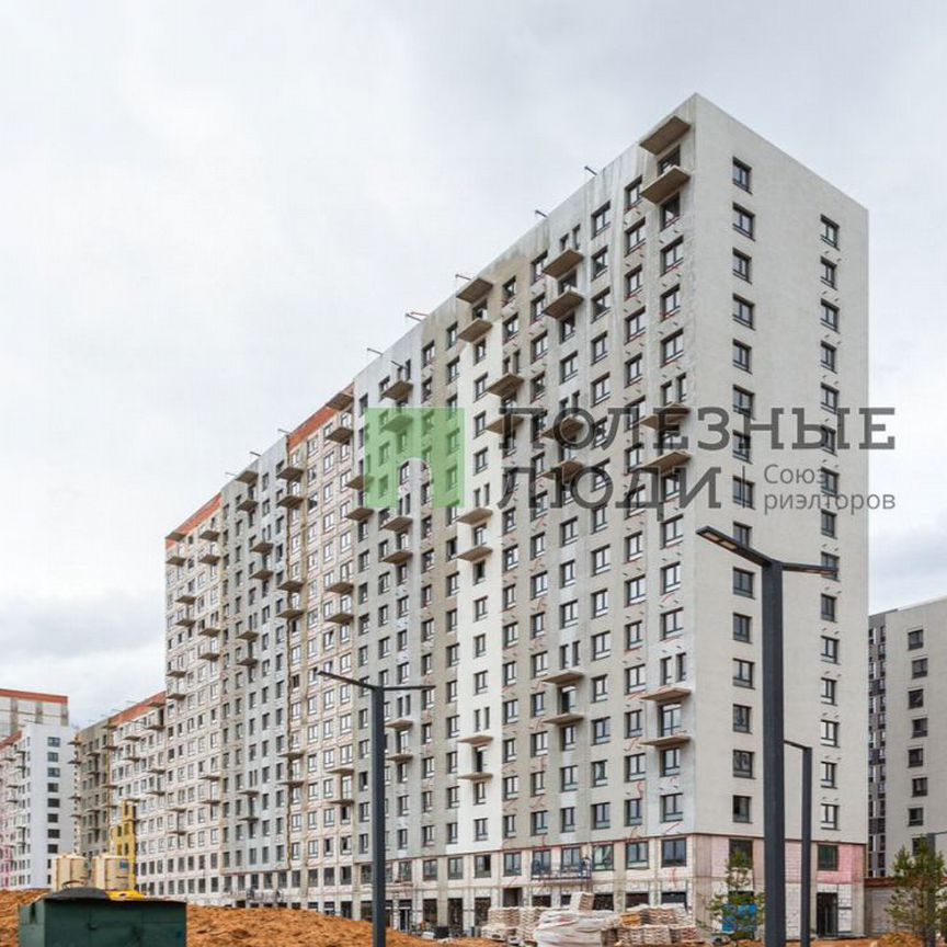 2-к. квартира, 53,2 м², 13/17 эт.