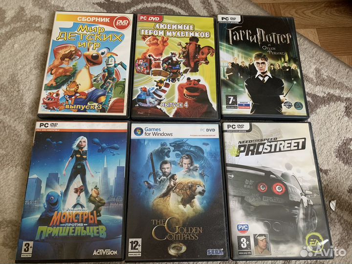 Компьютерные пк игры диски