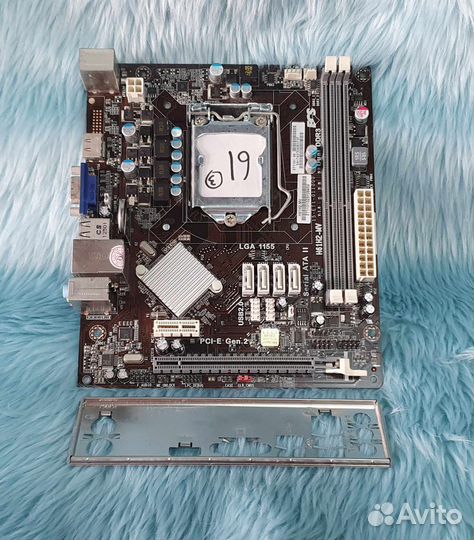 LGA 1155 ECS h61h2-mv материнская плата