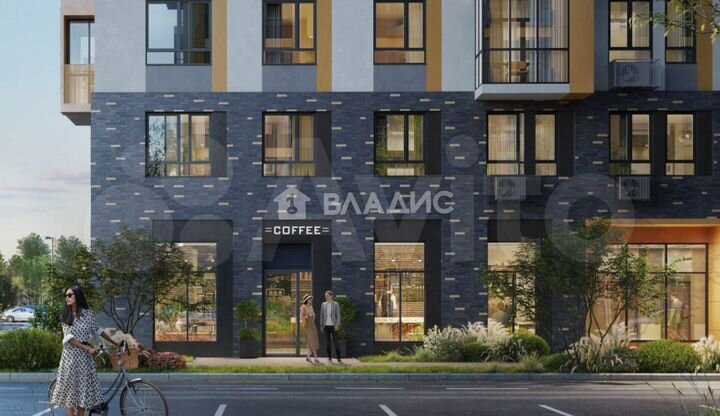 2-к. квартира, 40,5 м², 6/12 эт.