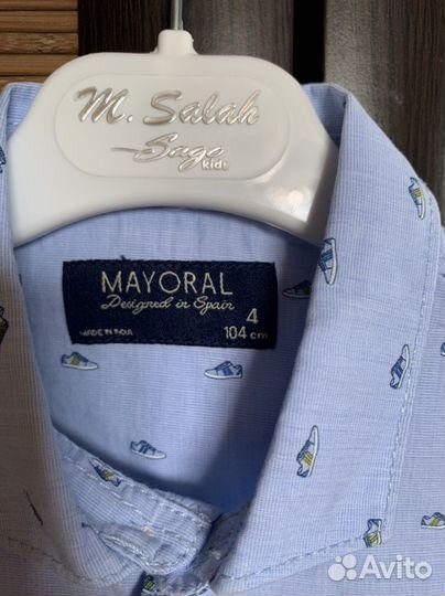 Рубашка для мальчика 104 Mayoral