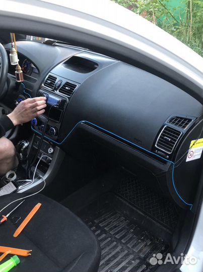 Гибкий неон, подсветка салона