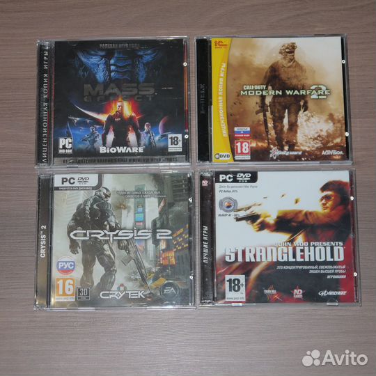 Игры на компьютер (PC). DVD/CD, Лицензия