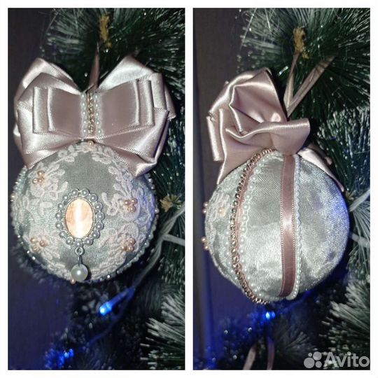 Новогодние игрушки ручной работы