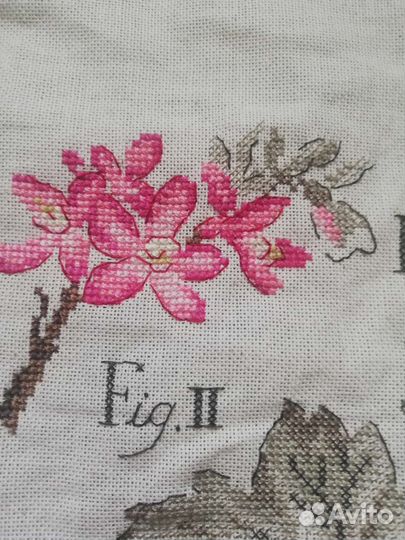 Картина вышитая крестом 