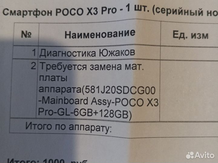 Xiaomi Poco X3 Pro, 6/128 ГБ
