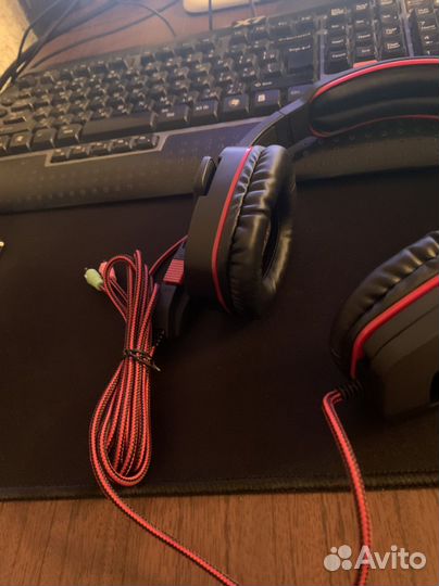 Игровые наушники с микрофоном sven