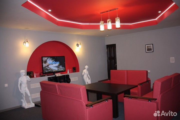 Баня сауна с бассейном