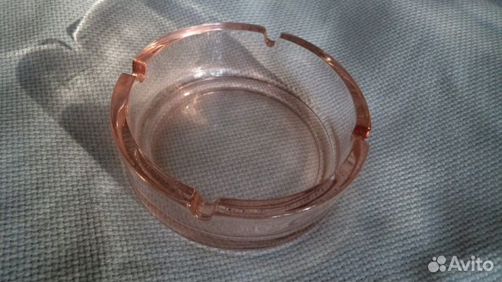 Пепельница стекло керамика