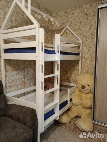 Двухъярусная кровать выкатная
