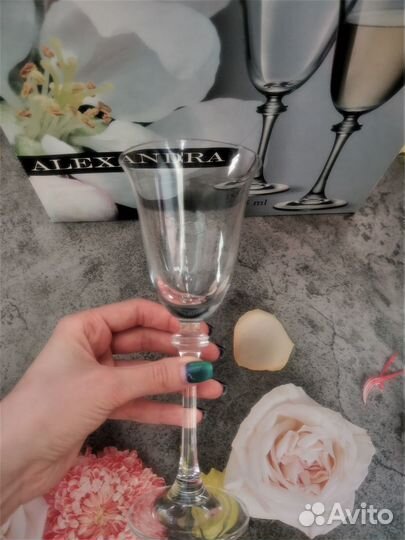 Бокалы и фужеры Bohemia новые