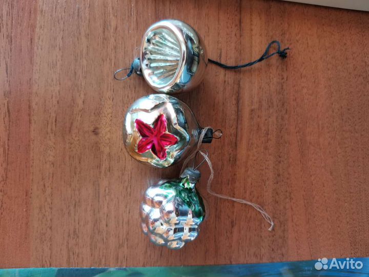 Елочные игрушки СССР