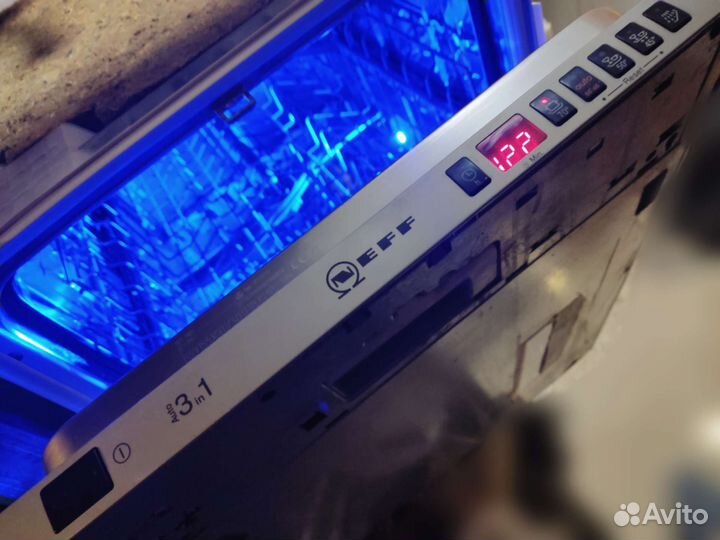 Посудомой/Neff/s59t55xo/гарантия/синий свет бака