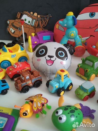 Игрушки пакетом, 35 штук