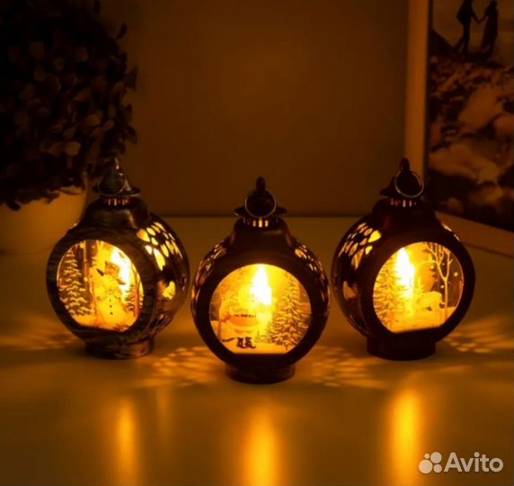 Новогодние фонарики