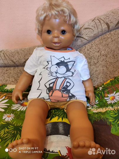 Кукла-пупс, гдр, рост 67 см