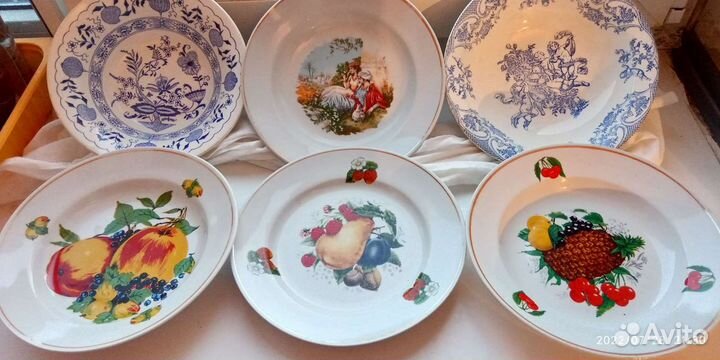 Тарелки ссср,Зик, Пролетарий,Буди