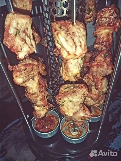 Электрошашлычница dexp KBM-1000 на гарантии