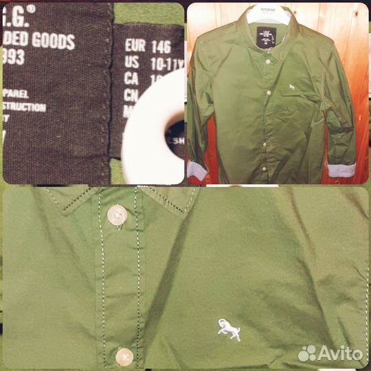 Рубашки детские для мальчика 8-11 лет