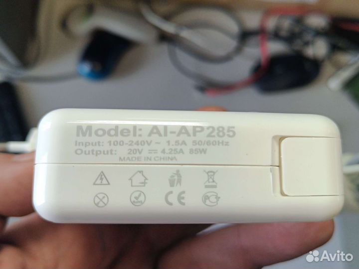Блок питания для ноутбуков Apple 20V 4.25A 85w