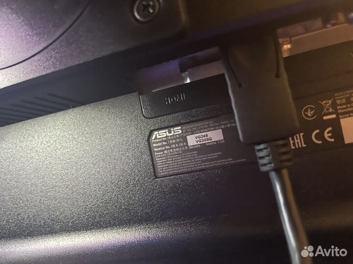 Монитор Asus 144гц IPS 24