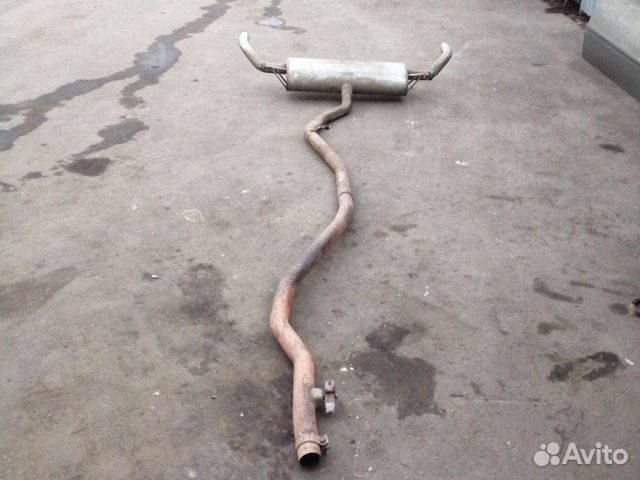 Глушитель на BMW X5E70 M57D30