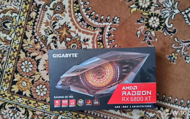 Видеокарта rx 6800 xt