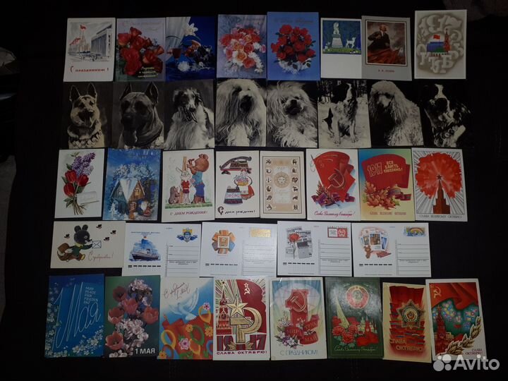 Открытки, конверты