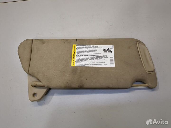 Козырек солнцезащитный Hummer H3, 2008