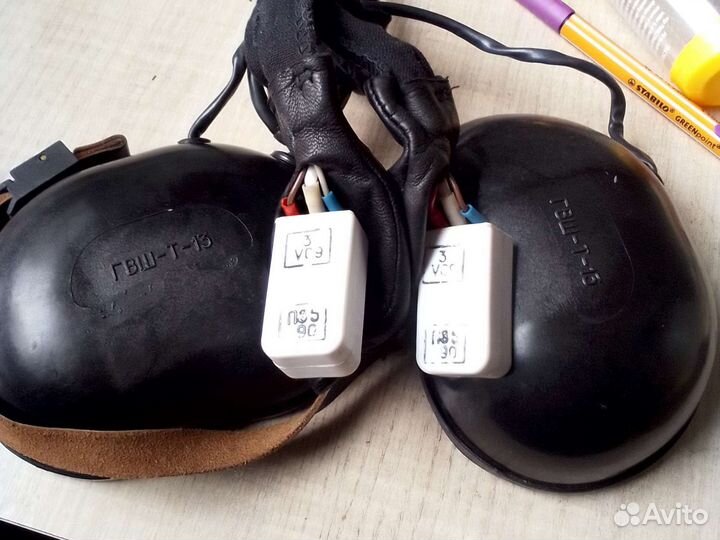 Наушники ларингофон танковые гвш-Т-13