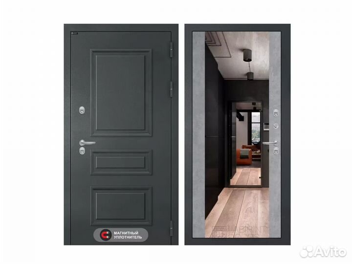 Дверь входная металлическая