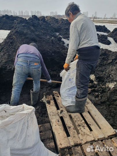 Перегной прошлогодний фасованный в мешках
