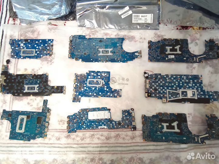 Продаю неисправные платы от ноутбуков dell