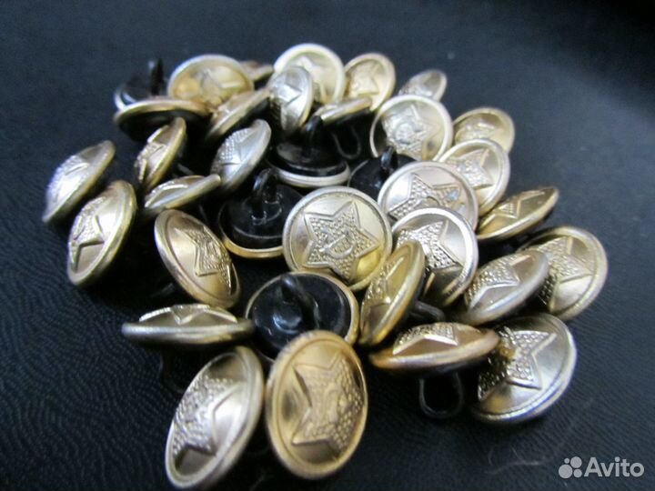 Солдатские пуговицы СССР. Маленькие