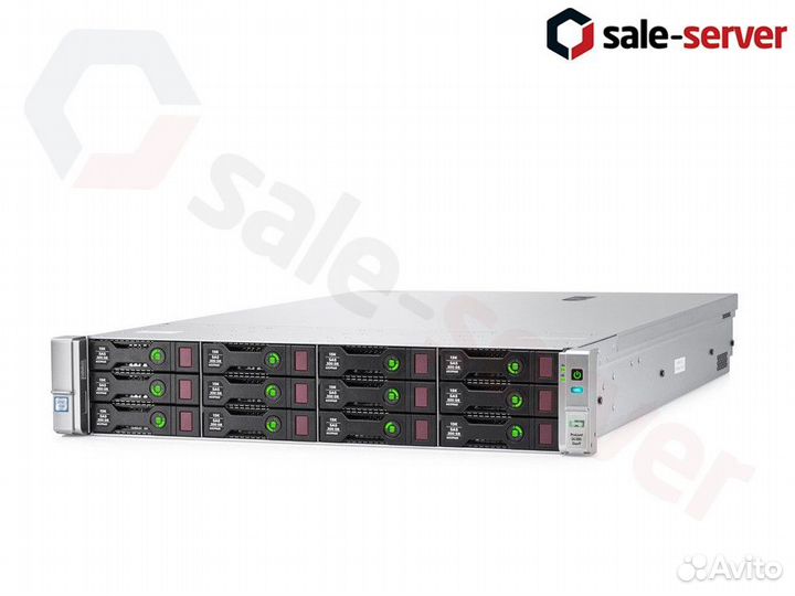 Сервер HP DL380 Gen9 2xE5-2690 v3 4x16GB 2133P 2x8