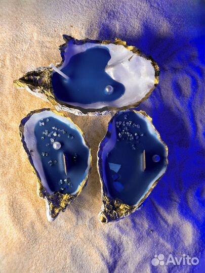 Ароматическая свеча в устрице