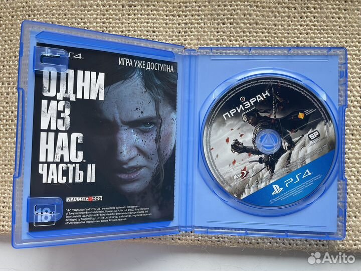 Игра для приставки ps4 Призрак Цусимы