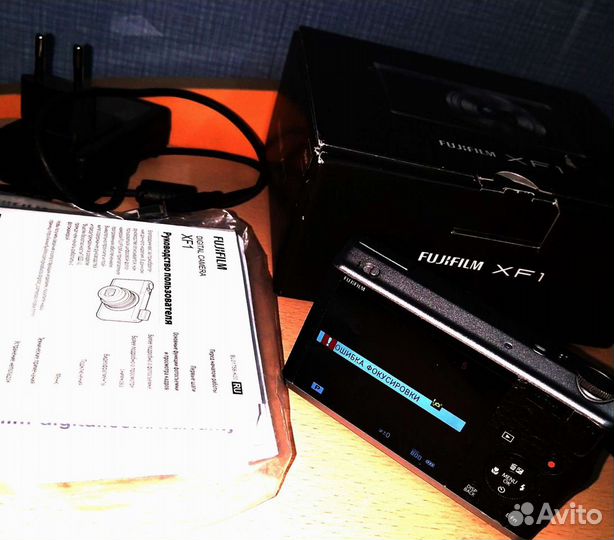 Fujifilm XF1 фотоаппарат неисправен обьектив