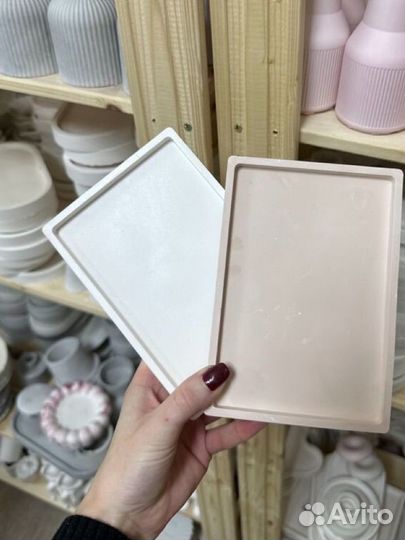 Поднос белый