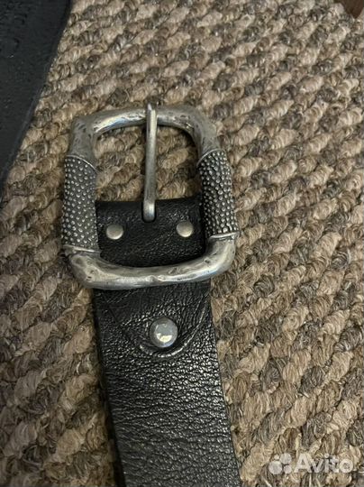 Ремень кожаный Италия